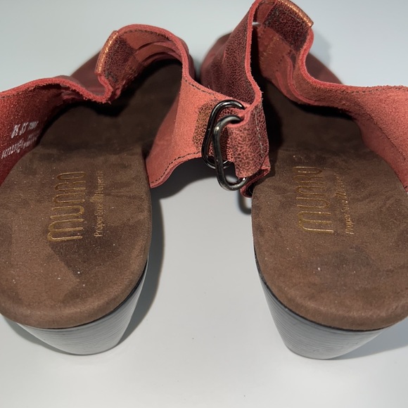 Munro Abby Crackle Open Toe Slingback Sandals Sz: 8.5SS - Picture 11 of 12